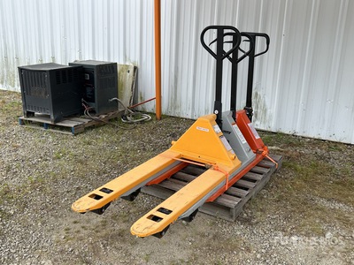 Quantity of (3) 5500 lb Manual Pallet Jack