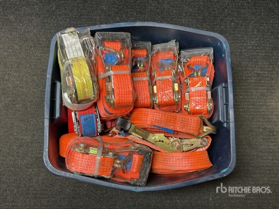 Quantity of (20) 2 in x 30 ft Ratchet Straps