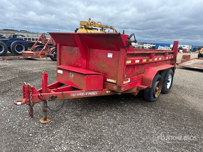 2019 Novae 10 ft T/A Dump Utility Trailer