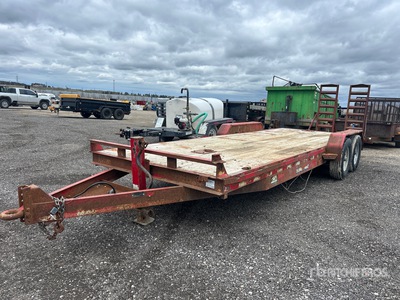 2018 Novae 22 ft T/A Equipment Trailer