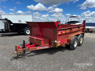 2017 Novae 10 ft T/A Dump Utility Trailer