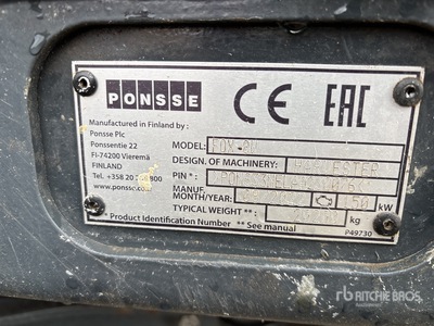 2022 Ponsse Fox 8W Recolector con ruedas