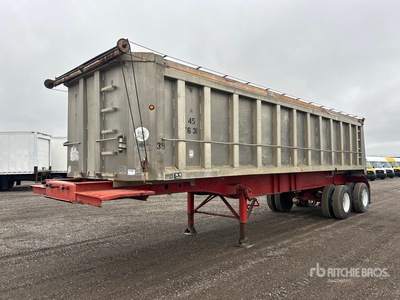 1984 Trailmobile 32 ft T/A End Dump Trailer