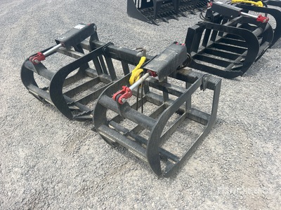 Kit Containers 68 in Root Skid Steer Grapple (Unused)