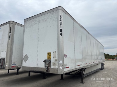 2015 Wabash 53 ft x 102 in T/A Van Trailer