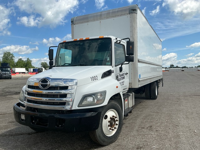 2018 Hino 268 4x2 Van Truck