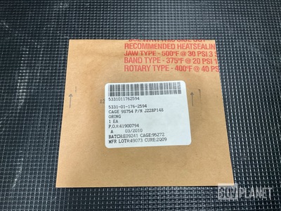 (805) Stillman Seal J228P148 O-Rings