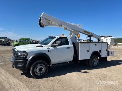 2023 Palfinger 40 ft on 2023 Ram 5500 4x4 Bucket Truck