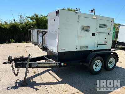2017 Multiquip Whisperwatt DCA-70SSIU4F 56 kW Mobile Generator Set