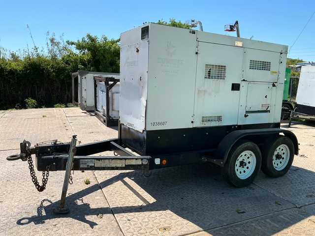 2017 Multiquip Whisperwatt DCA-70SSIU4F 56 kW Mobile Generator Set