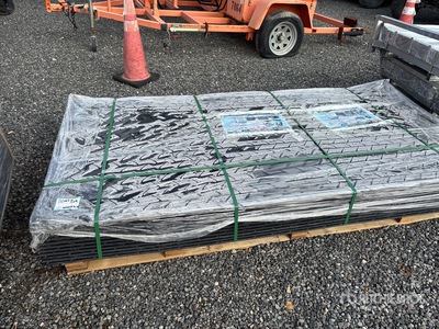 Quantity of (12) 2026 STARVOX PPP-12 Polyethylene Board Road Bed Protection Esteras (Unused)