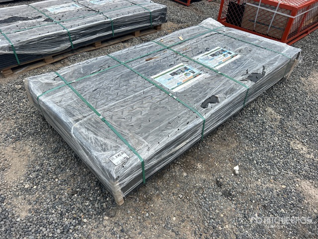 Quantity of (12) 2026 STARVOX PPP-12 Polyethylene Board Road Bed Protection Mats (Unused)