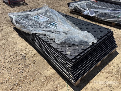 Quantity of (12) 2026 STARVOX PPP-12 Polyethylene Board Road Bed Protection Mats (Unused)
