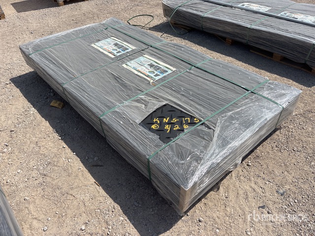 Quantity of (12) 2026 STARVOX PPP-12 Polyethylene Board Road Bed Protection Pads (Unused)