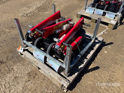 Quantity of (3) 2026 STARVOX JB120TS Pneumatic/Hydraulic Floor Jack (Unused)