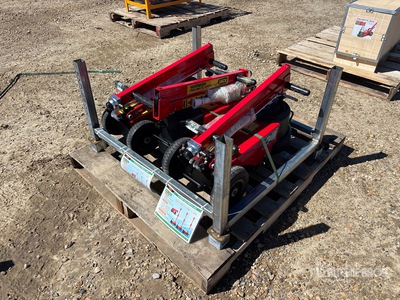 Quantity of (3) 2026 STARVOX JB120TS Pneumatic/Hydraulic Floor Jack (Unused)