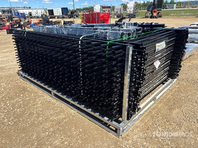 Quantity of (30) 2026 STARVOX SV0810-30 10 ft x 7 ft Powder Coated Fencing (Unused)