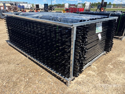 Quantity of (30) 2026 STARVOX SV0810-30 10 ft x 7 ft Powder Coated Fencing (Unused)