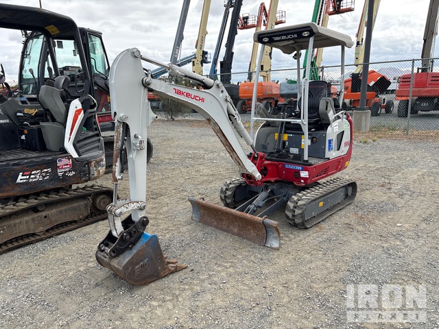 2022 Takeuchi TB20e Electric Mini Excavator