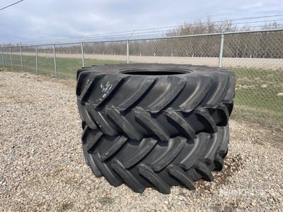 Quantity of (2) Michelin 650/85R38 Tractor Tires