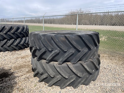 Quantity of (2) 650/85R38 Tractor Tires