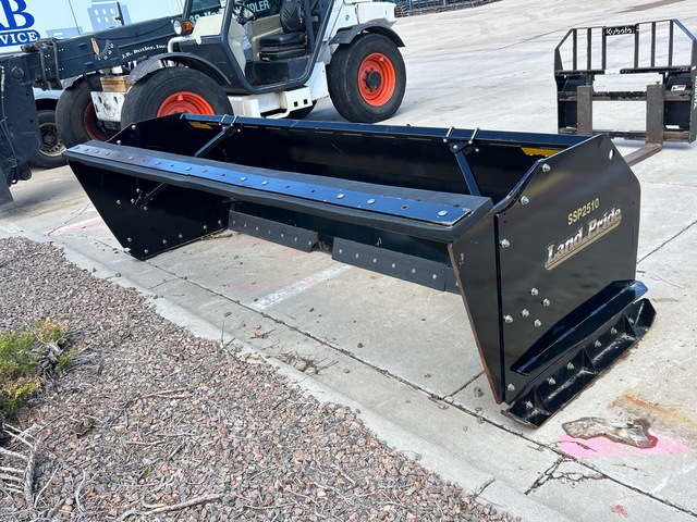2021 Land Pride SSP2510 120 in Skid Steer Snow Pusher - Fits Kubota R540