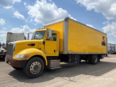 2012 Peterbilt 337 4x2 Van Truck