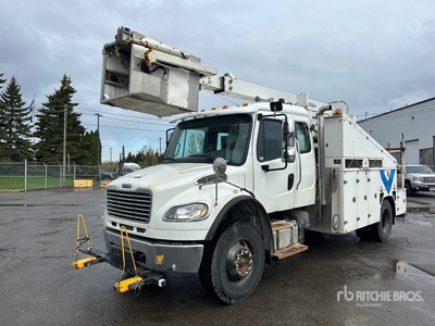 Posi-Plus 800-40 35 ft on 2014 Freightliner M2 106 4x2 Extended Cab Cable Placer Lkw-Arbeitsbühne