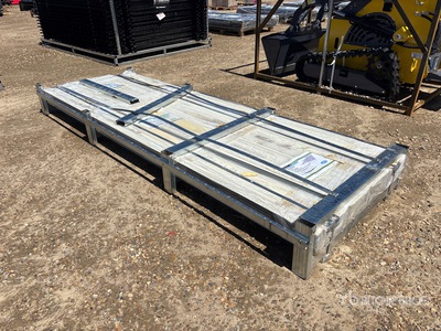 Quantity of (150) 2026 STARVOX S3048Q Galvalume Corrugated Steel Panels (Unused)