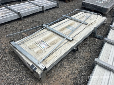 Quantity of (150) 2026 STARVOX S3048Q Galvalume Corrugated Steel Panels (Unused)