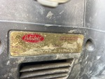 Frame Stamp Serial Number/VIN Photo