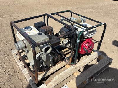 Quantity of (2) Honda Trash Pumps