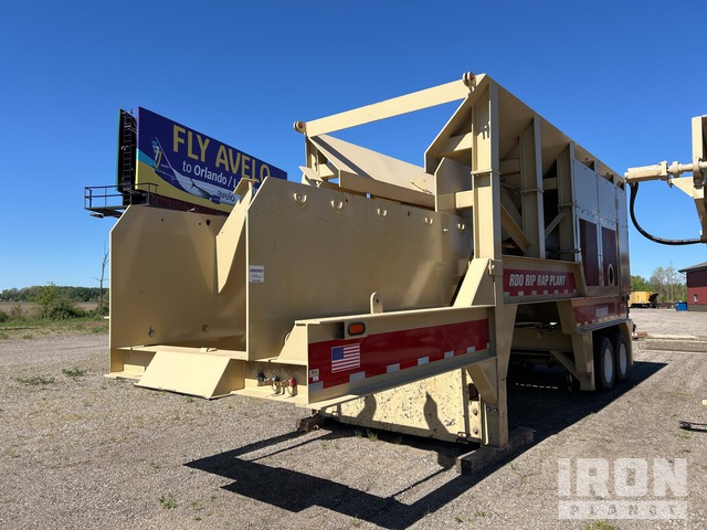 2025 RD Olson Portable RDO Rip Rap Screen Plant