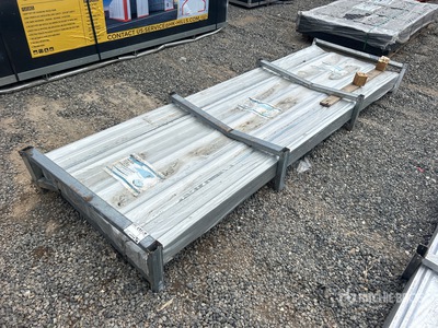 Quantity of (150) 2026 STARVOX S3048C Galvalume Corrugated Steel Panels (Silver) (Unused)