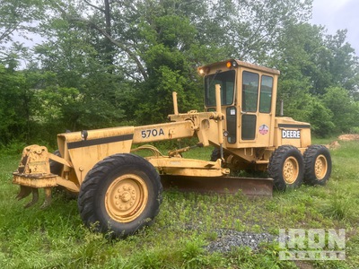 1983 John Deere 570A Motor Grader