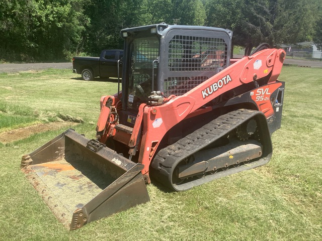2018 Kubota SVL95-2S Two-Speed Compact Track Loader