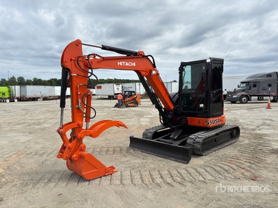 2016 Hitachi ZX55USR-5A Mini-pelle