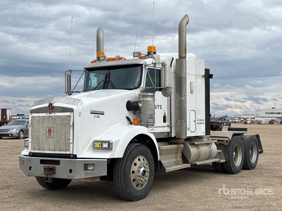 2014 Kenworth T800 6x4 T/A Sleeper Truck Tractor