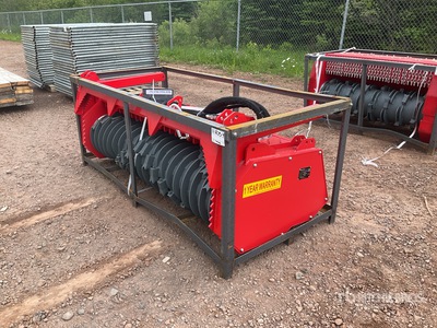 2026 Raytree RMBD72 72 in Drum Skid Steer Mulcher (Unused)