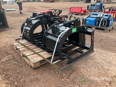 2026 Raytree RMBG72 72 in Root Skid Steer Grapple (Unused)