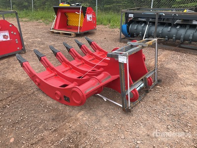2026 Raytree RER336-65 65 in Excavator Rake - Fits Cat 336 / 23 - 32 ton (Unused)