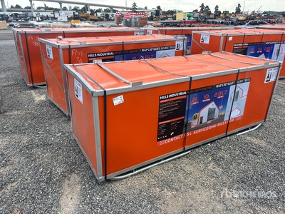 2026 HIlls Industrial 804024 40 ft x 80 ft x 24 ft Opslag Gebouw (Unused)