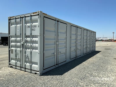 2025 40 ft High Cube Multi-Door Storage Container
