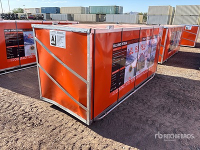 2026 HIlls Industrial 504026 50 ft x 40 ft x 26 ft Abri de Conteneurs