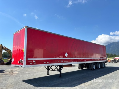 2010 Manac 53 ft x 102 in Tri/A Van Trailer
