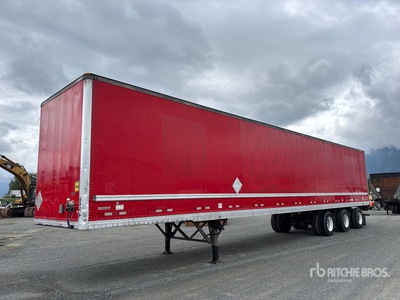 2010 Manac 53 ft x 102 in Tri/A Van Trailer