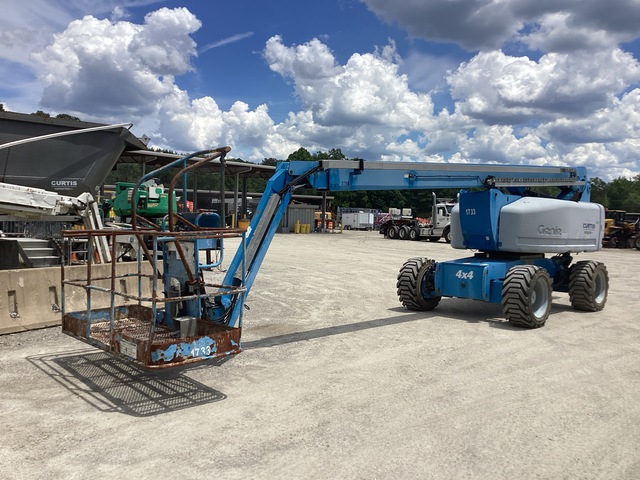 2012 Genie Z-80/60 4WD Diesel Articulating Boom Lift 2012 Genie Z-80/60 4WD Diesel Articulating Boom Lift