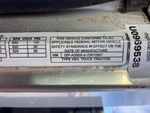 General Appearance with Motor Vehicle Safety Standards Label
