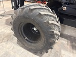 Chassis with Right Rear Tire