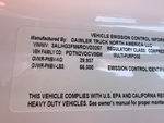 General Appearance with Frame Stamp Serial Number/VIN Photo
